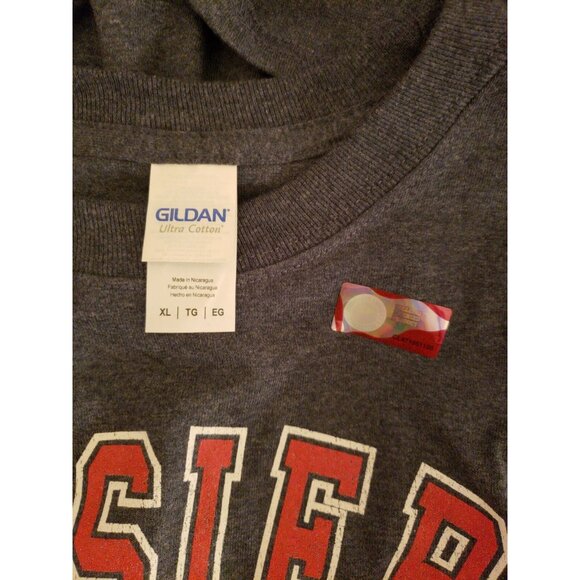 Indiana Hoosiers Men's XL Unisex L/S T-Shirt Charcoal NCCA College Basketball - Picture 4 of 4